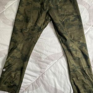Lululemon camo crops